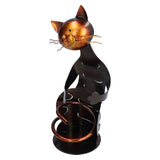 Cat Shaped Wine Rack Metal Sculpture Shelf Practical Sculpture Home Decoration Interior Decoration V1294-YM0710-3118210237111