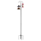 Double Shepherds for Outdoor, 8 Pack 1950 mm Heavy Duty Bird Feeder Pole, 19 mm Thick Garden V952-WNGJSMYRGG76D79CC001V0