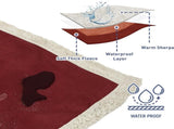 Pawsse Waterproof Pet Blanket, Pee Urine Proof Dog Blanket Cover for Couch Bed Furniture Protector, V1189-WXFWAL-20260319-01377