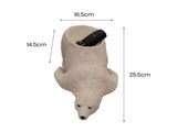 Polar Bear Craft Decorative Entrance Holder - White V1263-JX-913