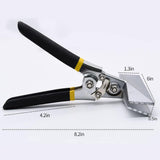Straight Jaw Hand Seamer, Sheet Metal Bending Tool for Flattening, Folding, HVAC Ductwork, Roofing V1189-LC-AMZ-00106