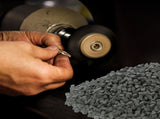 Silicon Carbide 4mm Triangular Polishing Media 500g for Rock Tumbling and Jewelry Buffing V1369-AZ3-W-19678