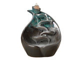 Ceramic Incense Holder Censer Smoke Backflow Incense Burner Decor Ornament V1294-YM0901-JY24073