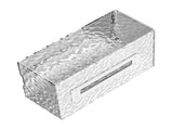 Napkin Paper Holder Box Space Saving Home Decoration Rugged Wall Mounted Tissue Box for Living Room V1294-YM0706-3117230154611
