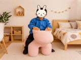 Lamb Stool Chair Pink V498-STOOLPINK