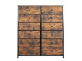 Levede Storage Cabinet Tower Chest 150 Pcs CH1098-12-BR_NZ