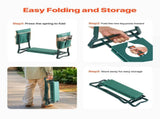 Garden Kneeler and, 6 in Wide Kneeling Pad, Heavy Duty Garden Kneeling Stool, Folding Garden V952-6YCGDJKZDK2GGCLRN001V0