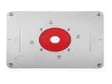 300mm X 235mm X 9.5mm DIY Router Table Insert Plate and Insert Ring Woodworking V1294-YM0727-JY10791