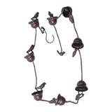 Rain Chain Outdoor Mobile Birds Cup Rain Chain Decorative Replacement for Gutters Downspouts V1294-YM0706-3111230190211
