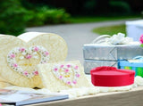 Valentine Container with Lid Heart Shape Box Gift Storage Red 1Pack V1370-AZ4-11824