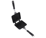 Sandwich Pan, Double-Sided Non-Stick Breakfast Frying Pan, Flat Bottom Panini Maker V1263-JX-2974