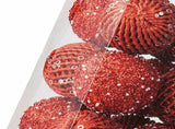 12pcs Xmas Ball Ornament Creative Lightweight Foam Xmas Tree Decorative Ball for Wedding Home V1294-YM0901-3115240094412