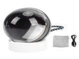 Memory Sphere Lamp 2.76 Inch Unique 3D Crystal Ball Video Player Uploadable Videos Music Photos with V1294-YM0901-3117260002911