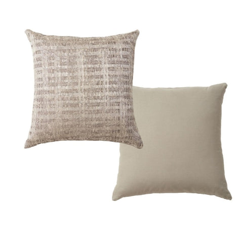 Accessorize Addie Filled Cushion 50 x 50 cm V442-HIN-CUSHION-ADDIE-TAUPE-SQ