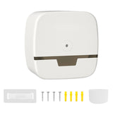 Paper Towel Dispenser ABS Wall Mount Hand Towel Dispenser with Lock Viewing Window for Bathroom V1294-YM0901-3112250035611