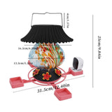 Solar Powered Bird Camera with 1080P HD and Intelligent Species Recognition, Outdoor Wireless V1369-AZ3-W-22498
