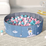Keezi Kids Ball Pool Pit Toddler Play Foldable Child Playhouse Storage Bag Blue BPOOL-B-814-BU
