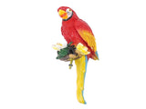 Parrot Decor Statue Figurine Scarlet Macaw Sculpture Birds Garden Courtyard Decoration V1294-YM0901-3111250017511