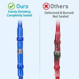Waterproof Solder Ring Heat Shrink Middle Connector Solder Terminal Electrical - Multi - Size V1107-145-98781-MLT-1000PCS