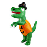 Pumpkin Dinosaur Cartoon Costumes Air Model Inflatable Costume Funny Dress Up Props Halloween Party V1263-JX-7869