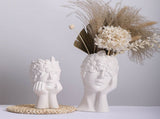 Vase White Ceramic Vases for Home Living Room Guesthouse Decoration V1294-YM0718-220825MQ02-4
