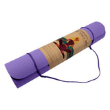 Powertrain TPE Yoga Pilates Exercise Mat 6mm - Lilac YM-TPE-SC-LIL