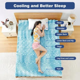 King Single Bamboo Memory Foam Mattress Topper 7-Zone 8cm V178-66887