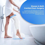Waterproof Wide Full Leg Cast Cover Reusable for Shower after Surgery with Non-Slip Bottom, V1369-AZ3-W-18888