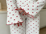 Gray Leopard Size M Flared Sleeve Leopard Sleepwear Set Halloween Daily Versatile Gift V1221-XM-LB7151-GM185