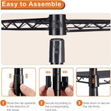 CARLA HOME 5-Tier Adjustable Metal Storage Shelves Wire Rack Organizer for Kitchen, Pantry, Bathroom LSB-36204