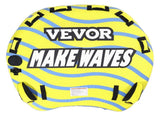 Towable Tube for Boating, 1-3 Riders Inflatable Tube with Bumper Fins, 510 lbs Water Sport V952-CQTLPDDX3R009ZIE2V0