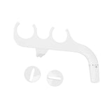 Slim Bidet 3/8 Copper Tee Non Electric Self Cleaning Dual Nozzle Toilet Attachment Hygienic Bidet V1294-YM0521-3112230007711