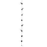 Birds Rain Chain Iron Effective Drainage Crisp Sound Birds On Cups Rain Chain for Downspout Gutters V1294-YM0901-3111240131411