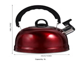 HOOWIFFY Whistling 1Pack 9.1In Tea Kettles Stovetop Whistling V1189-WXFWAL-20260326-02392