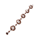 Hanging Rain Chain Metal Decorative Rotating Hollow Rain Chain for Garden Courtyard V1294-YM0710-3111230296511