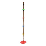 Disc Swing Seat Climbing Rope Colorful High Strength for Kids Children Indoors Outdoors V1294-YM0714-3116210074311