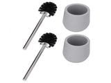 2sets Toilet Bowl Cleaner Brush Lockable Thread Convenient Practical Efficient Safe Reliable Durable V1294-YM0715-3112210116311