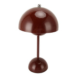 Mushroom Table Lamp 1800mAh LED 3 Lighting Modes USB Type C Stepless Dimming Touch Dimmable Small V1294-YM0901-3119230158912