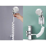 Shower Hose with Nozzle for Washbasin and Sink, Plastic Handheld Sprayer Hose, Universal V1189-LC-LY-00069