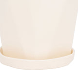6Pcs Small Plant Pot Lightweight Versatile Simple Style Plastic Flower Pot with Trays for Indoor V1294-YM0901-3111240201811
