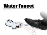 G1/2in Pedal Type Single Cold Copper Water Faucet Foot Operated Water Tap for Home Hospital V1294-YM0901-3112200055411