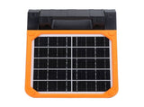 Solar Powered Camping Fan Strong Wind USB Rechargeable Battery Operated Folding Portable Camping Fan V1294-YM0901-3113240183813