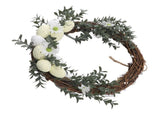Artificial Wreath Innovative High Simulation Exquisite Egg Wreath for Front Door for V1294-YM0901-3111240023611