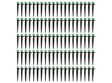 100pcs Drip Emitters 360 Degree Adjustable Water Flow Drippers Sprayer for Patio Lawn Bed Watering V1294-YM0706-3111230192213