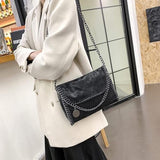 Crossbody Bags for Women Designer Handbags for Women Black Clutch Chain Crossbody Purse Women's V1192-AZ-W-9770