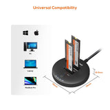mbeat H3 USB 3.2 Gen2x2 20Gbps Dual M.2 NVMe SSD Dock with Clone Duplicator V186-MB-HDD-M2H3CL