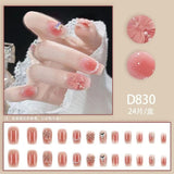 12 boxes / 288 pieces, cool spicy simple French sparkling diamond line sweet style hot-selling V1102-HECDJ-002