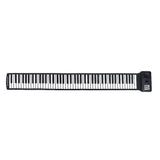 88 Key Portable Foldable Silicone Electronic Keyboard Piano Music V63-954741