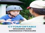 OutdoorMaster Youth & Kids Bike Helmet - Adjustable Multi-Sports Skateboard Helmet with Removable XFOM-HS001-LBLU-L