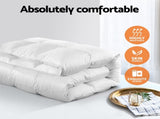 Giselle Bedding 700GSM Goose Down Feather Quilt Super King QUILT-GOOSE-700-SK